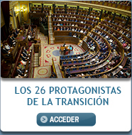 Imagen link a los audios desde la legislatura constituyente de todas las intervenciones de los protagonistas de la Transición